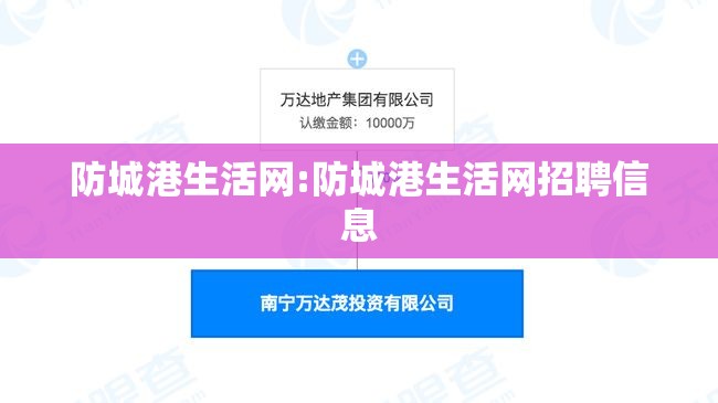 防城港生活网:防城港生活网招聘信息