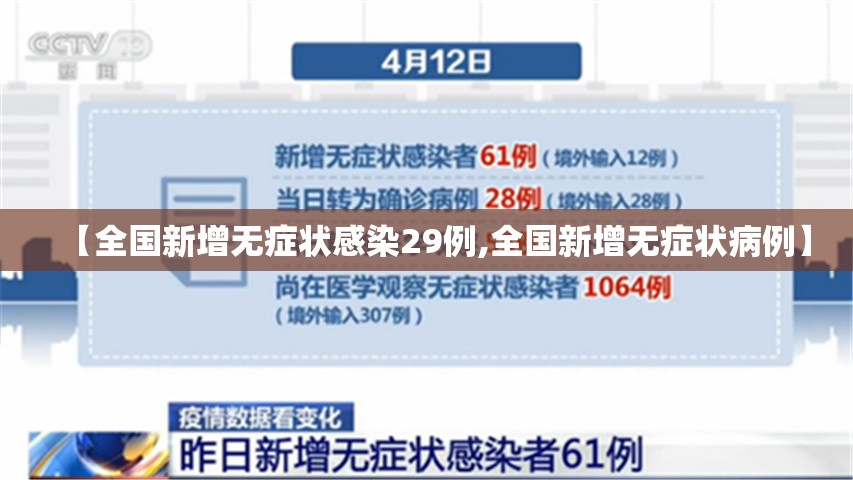 【全国新增无症状感染29例,全国新增无症状病例】