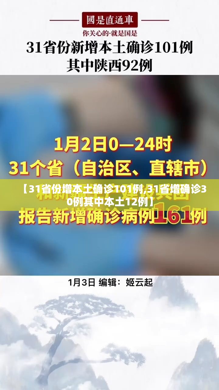 【31省份增本土确诊101例,31省增确诊30例其中本土12例】
