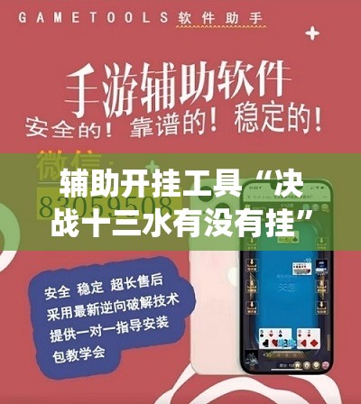 辅助开挂工具“决战十三水有没有挂”开挂(透视)辅助神器