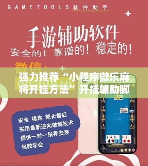 强力推荐“小程序微乐麻将开挂方法”开挂辅助脚本+详细开挂安装教程