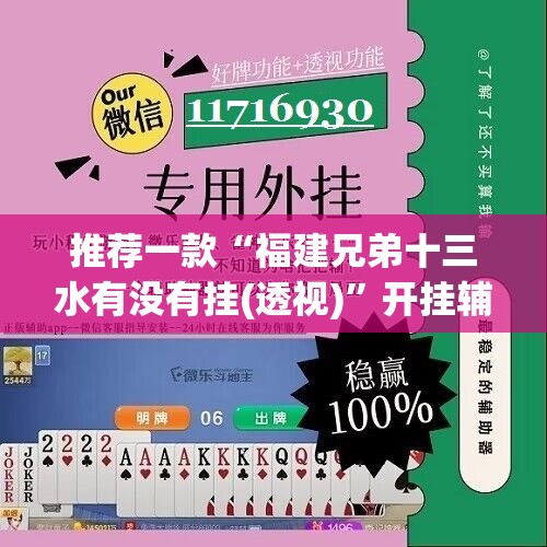 推荐一款“福建兄弟十三水有没有挂(透视)”开挂辅助脚本+详细开挂安装教程