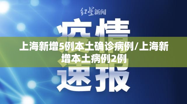 上海新增5例本土确诊病例/上海新增本土病例2例