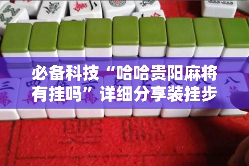 必备科技“哈哈贵阳麻将有挂吗”详细分享装挂步骤