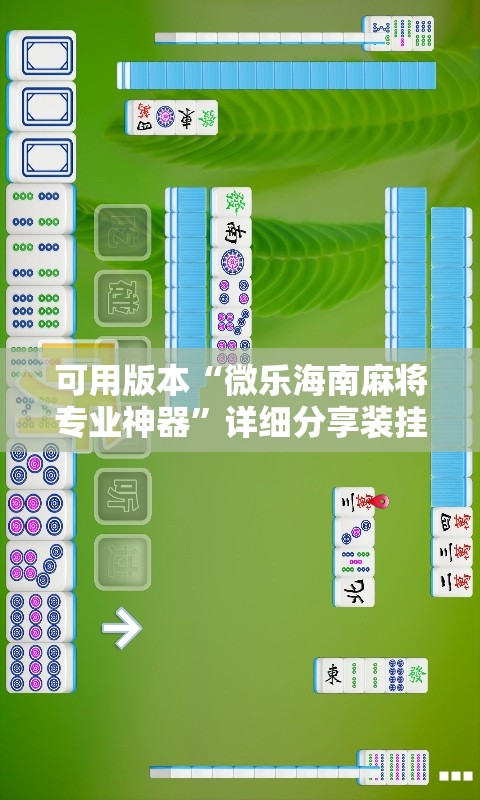 可用版本“微乐海南麻将专业神器	”详细分享装挂步骤