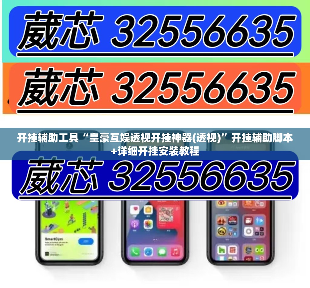 开挂辅助工具“皇豪互娱透视开挂神器(透视)”开挂辅助脚本+详细开挂安装教程