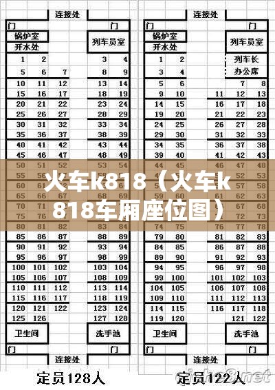 火车k818（火车k818车厢座位图）