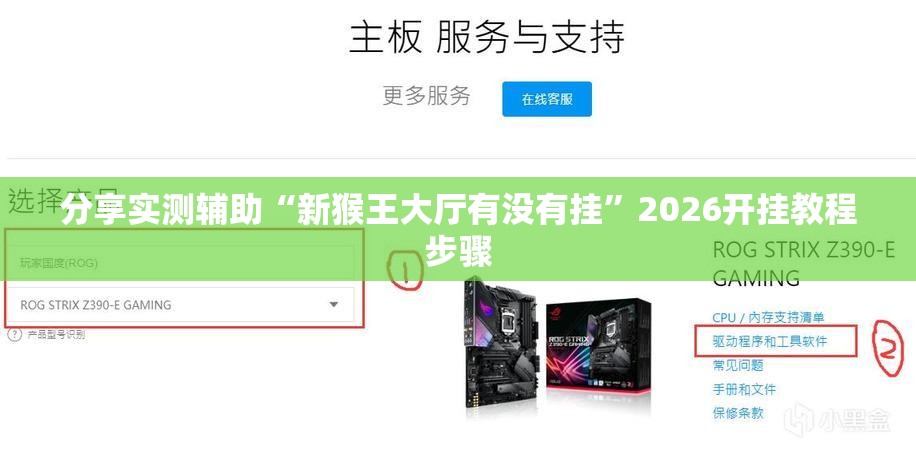 分享实测辅助“新猴王大厅有没有挂	”2026开挂教程步骤