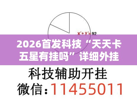 2026首发科技“天天卡五星有挂吗”详细外挂透视辅助软件教程