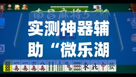实测神器辅助“微乐湖北麻将有挂吗	”(透视)其实确实有挂