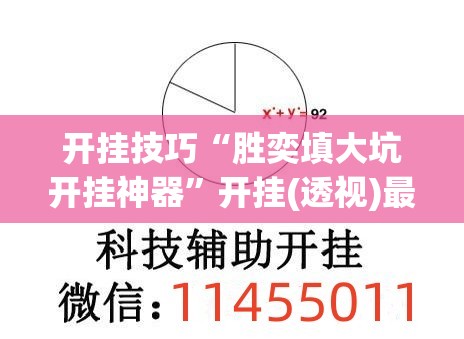 开挂技巧“胜奕填大坑开挂神器”开挂(透视)最新辅助详细