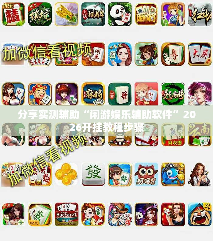 分享实测辅助“闲游娱乐辅助软件	”2026开挂教程步骤