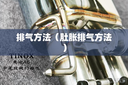排气方法（肚胀排气方法）