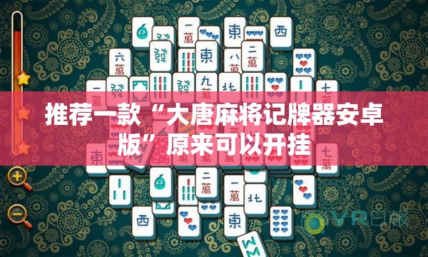 推荐一款“大唐麻将记牌器安卓版”原来可以开挂