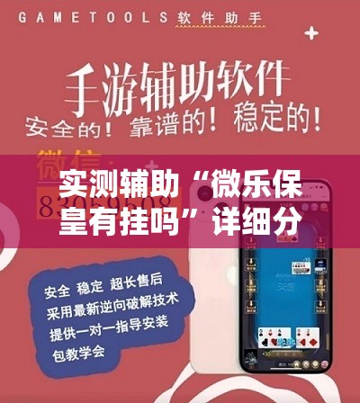 实测辅助“微乐保皇有挂吗”详细分享装挂步骤
