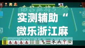 实测辅助“微乐浙江麻将提高胜率	”开挂(透视)辅助神器