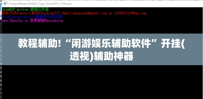 教程辅助!“闲游娱乐辅助软件”开挂(透视)辅助神器