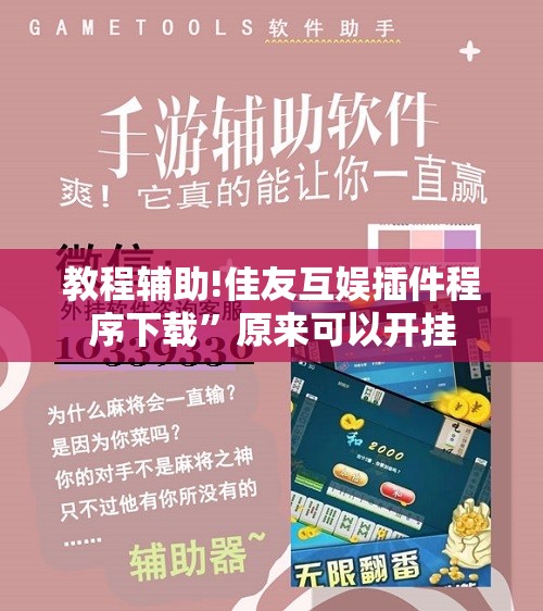 教程辅助!佳友互娱插件程序下载	”原来可以开挂