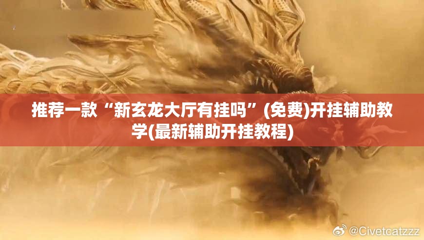 推荐一款“新玄龙大厅有挂吗”(免费)开挂辅助教学(最新辅助开挂教程)