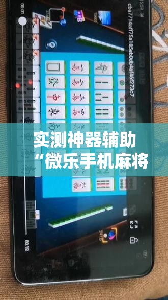 实测神器辅助“微乐手机麻将输赢规律”详细分享装挂步骤