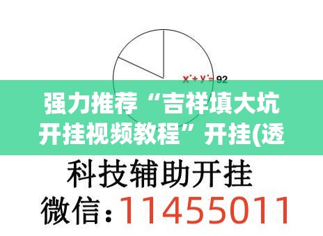 强力推荐“吉祥填大坑开挂视频教程”开挂(透视)辅助神器