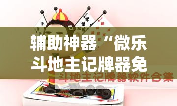 辅助神器“微乐斗地主记牌器免费使用”(透视)其实确实有挂