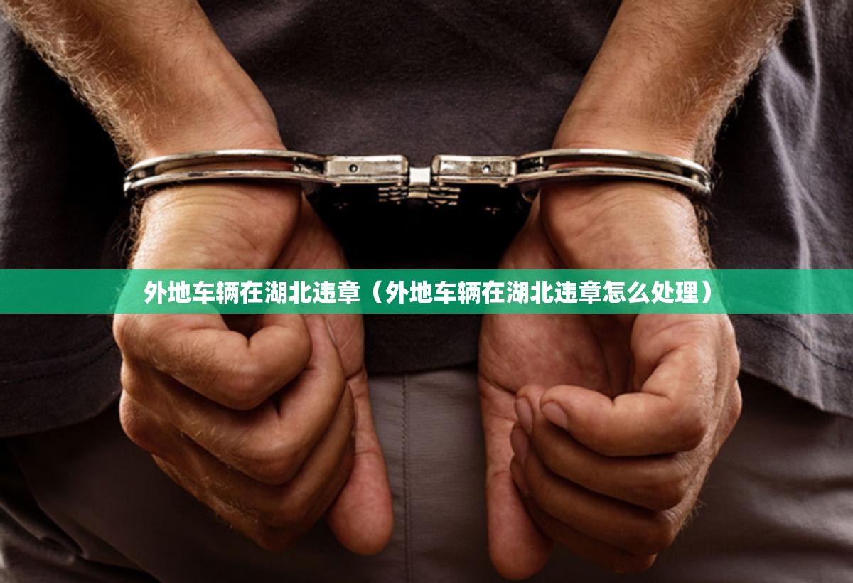 外地车辆在湖北违章（外地车辆在湖北违章怎么处理）