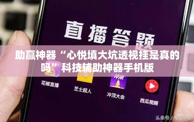 助赢神器“心悦填大坑透视挂是真的吗	”科技辅助神器手机版