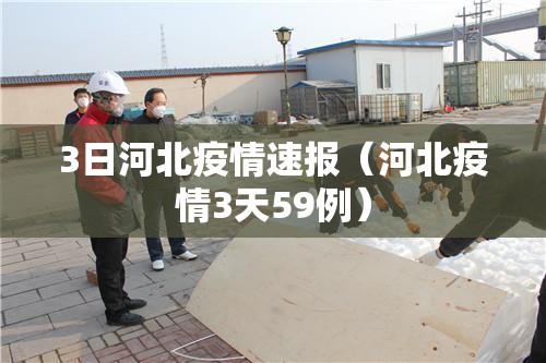 3日河北疫情速报（河北疫情3天59例）