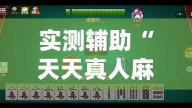 实测辅助“天天真人麻将免费挂”原来可以开挂