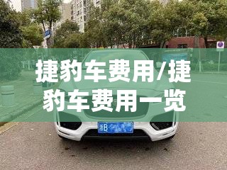 捷豹车费用/捷豹车费用一览表