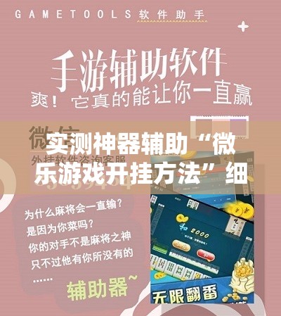 实测神器辅助“微乐游戏开挂方法”细辅助教程分享