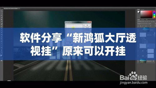 软件分享“新鸿狐大厅透视挂”原来可以开挂