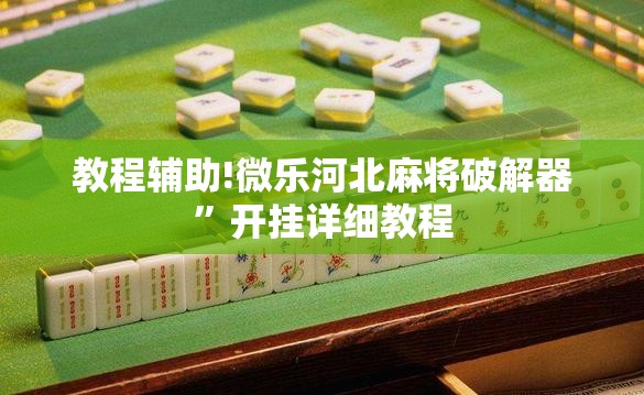 教程辅助!微乐河北麻将破解器”开挂详细教程
