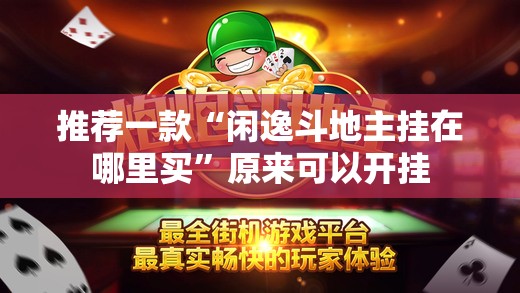 推荐一款“闲逸斗地主挂在哪里买”原来可以开挂