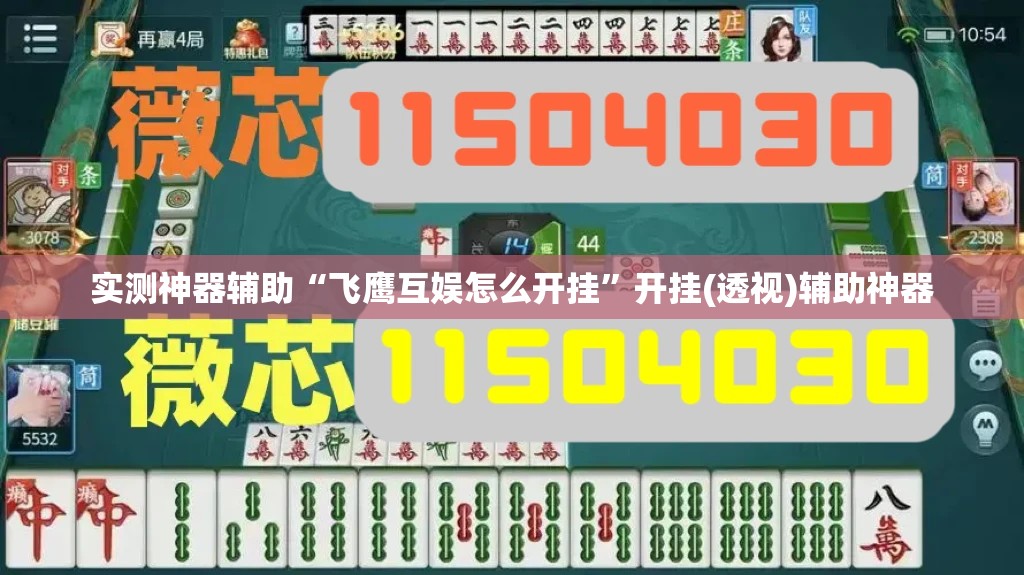 实测神器辅助“飞鹰互娱怎么开挂”开挂(透视)辅助神器