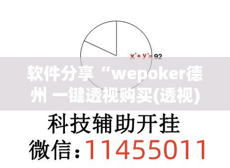 软件分享“wepoker德州 一键透视购买(透视)”开挂辅助脚本+详细开挂安装教程