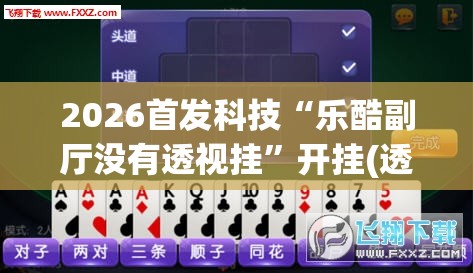 2026首发科技“乐酷副厅没有透视挂”开挂(透视)辅助神器