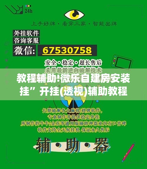 教程辅助!微乐自建房安装挂”开挂(透视)辅助教程