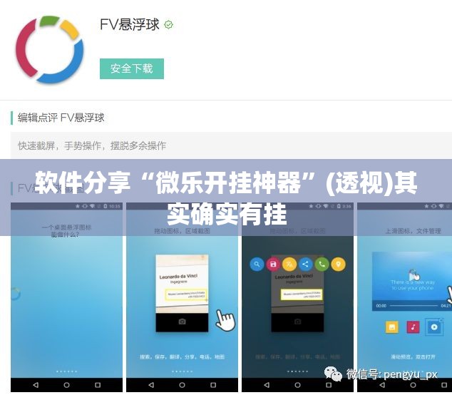 软件分享“微乐开挂神器”(透视)其实确实有挂