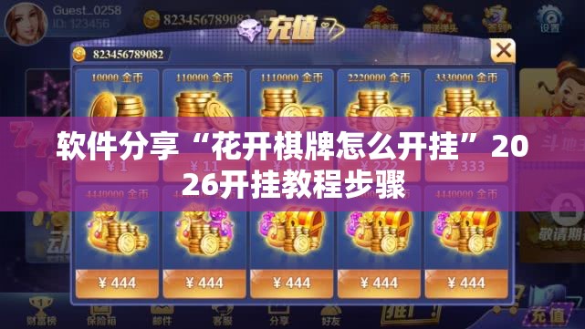 软件分享“花开棋牌怎么开挂”2026开挂教程步骤