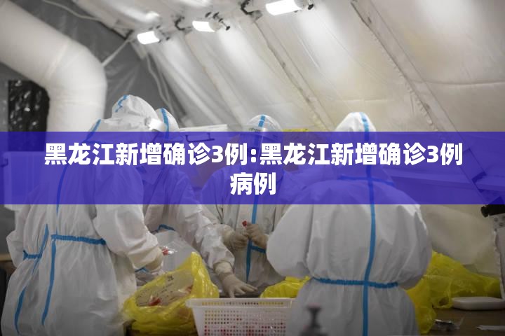 黑龙江新增确诊3例:黑龙江新增确诊3例病例
