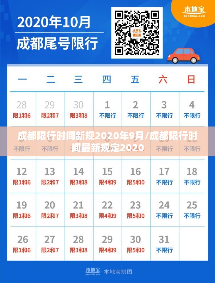 成都限行时间新规2020年9月/成都限行时间最新规定2020