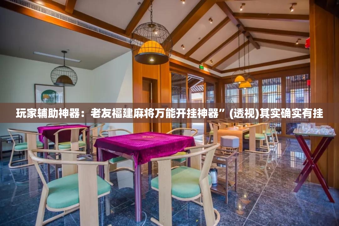 玩家辅助神器：老友福建麻将万能开挂神器”(透视)其实确实有挂