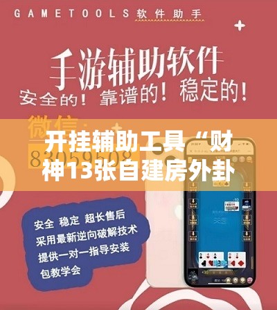 开挂辅助工具“财神13张自建房外卦辅助软件下载”开挂详细教程