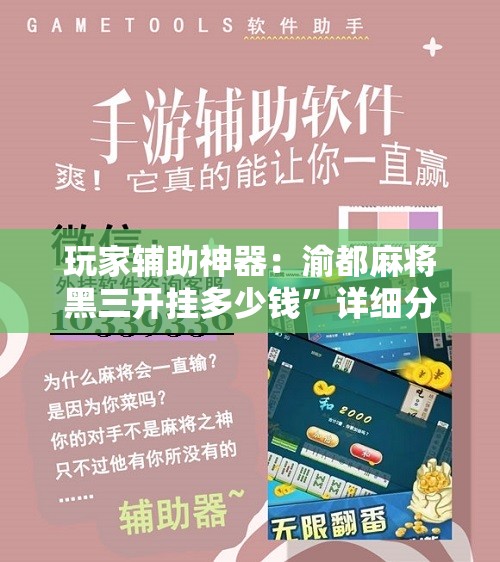 玩家辅助神器：渝都麻将黑三开挂多少钱	”详细分享装挂步骤