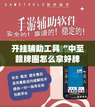 开挂辅助工具“中至赣牌圈怎么拿好牌”开挂(透视)最新辅助详细