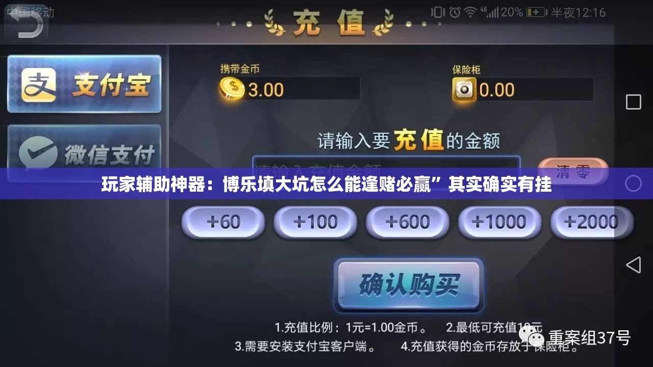玩家辅助神器：博乐填大坑怎么能逢赌必赢”其实确实有挂