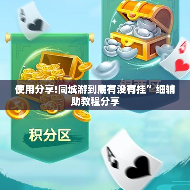 使用分享!同城游到底有没有挂”细辅助教程分享