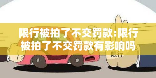 限行被拍了不交罚款:限行被拍了不交罚款有影响吗